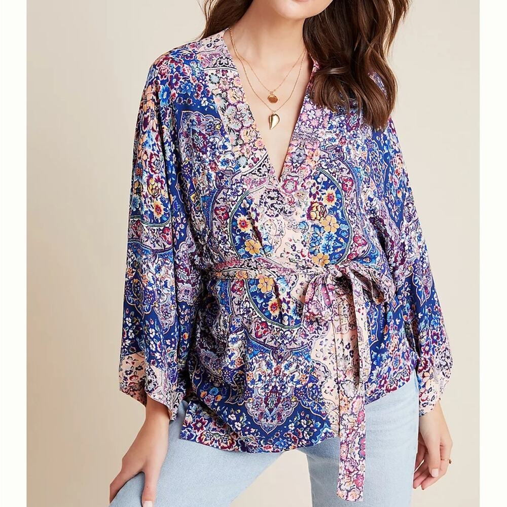 Anthropologie Kachel Jasmine Kimono
